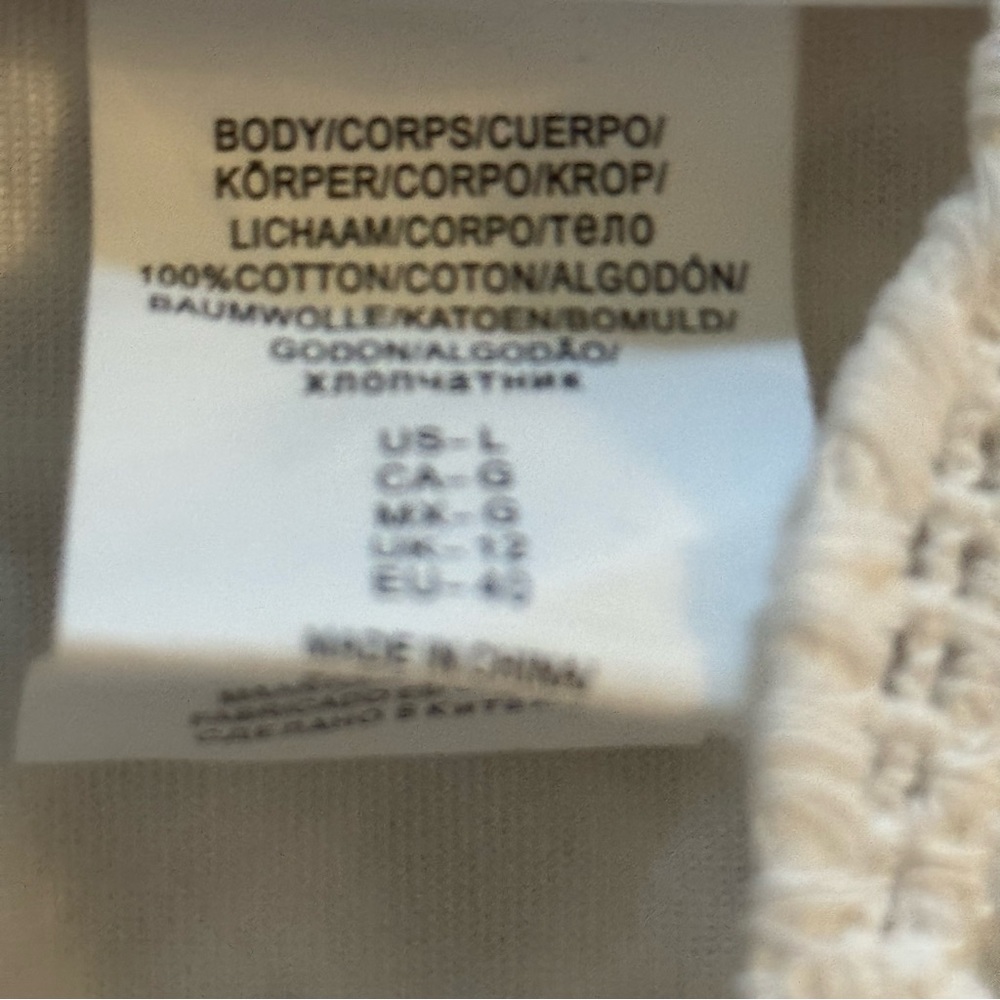 La Blanca White Crochet Swim Coverup - Picture 11 of 13
